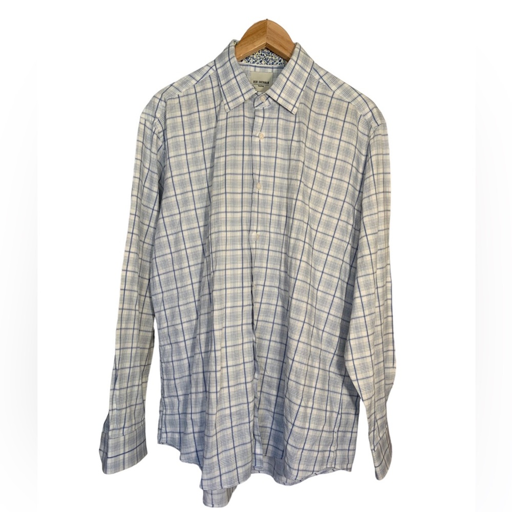 Ben Sherman Men's Tailored Slim Fit Dress Shirt